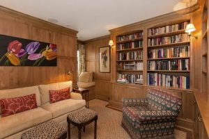 Maple Paneled Library